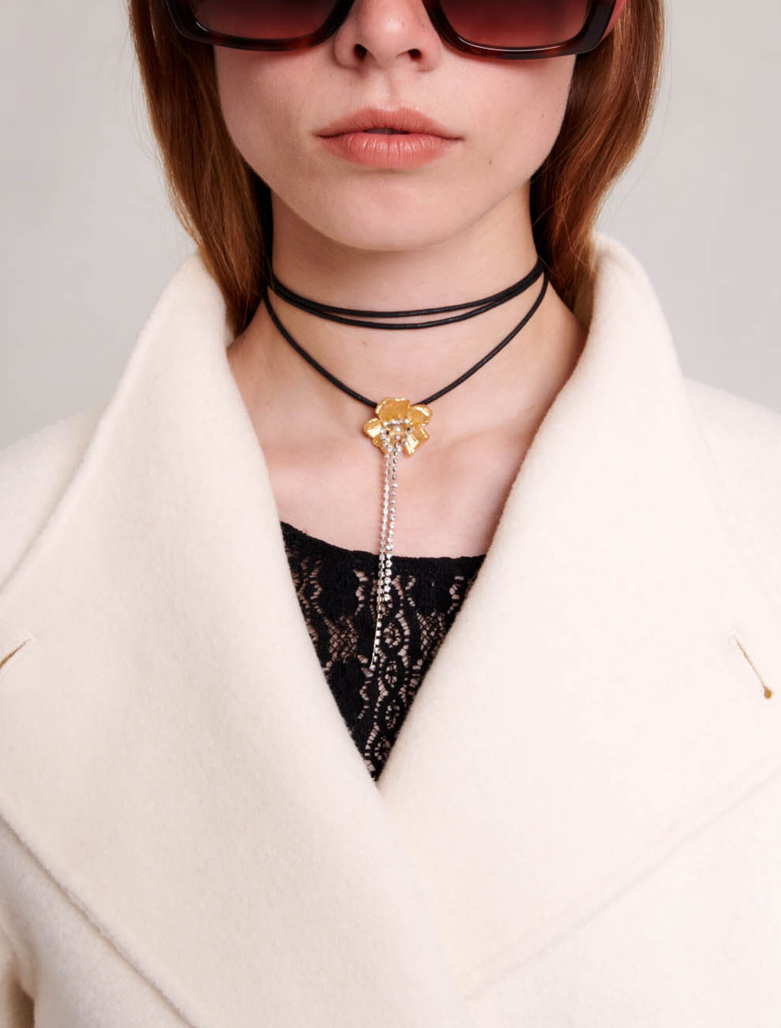 Cappotto midi da allacciare