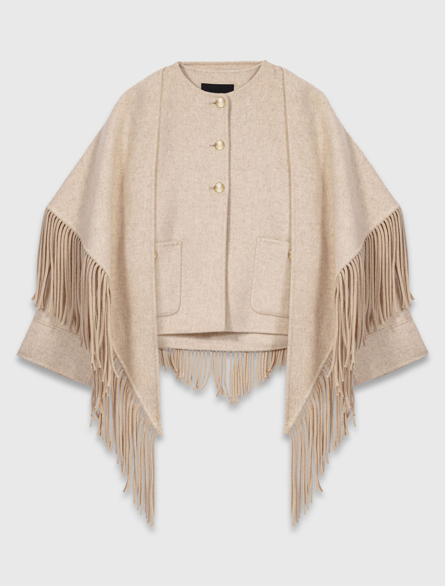 Cappotto corto in lana