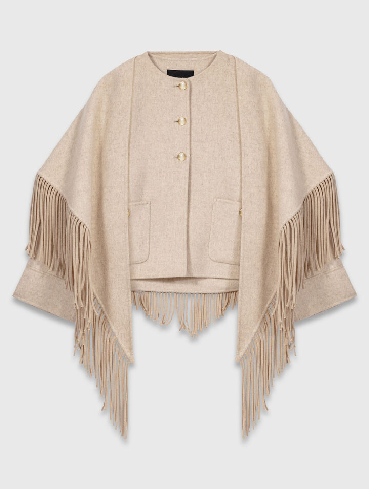 Cappotto corto in lana