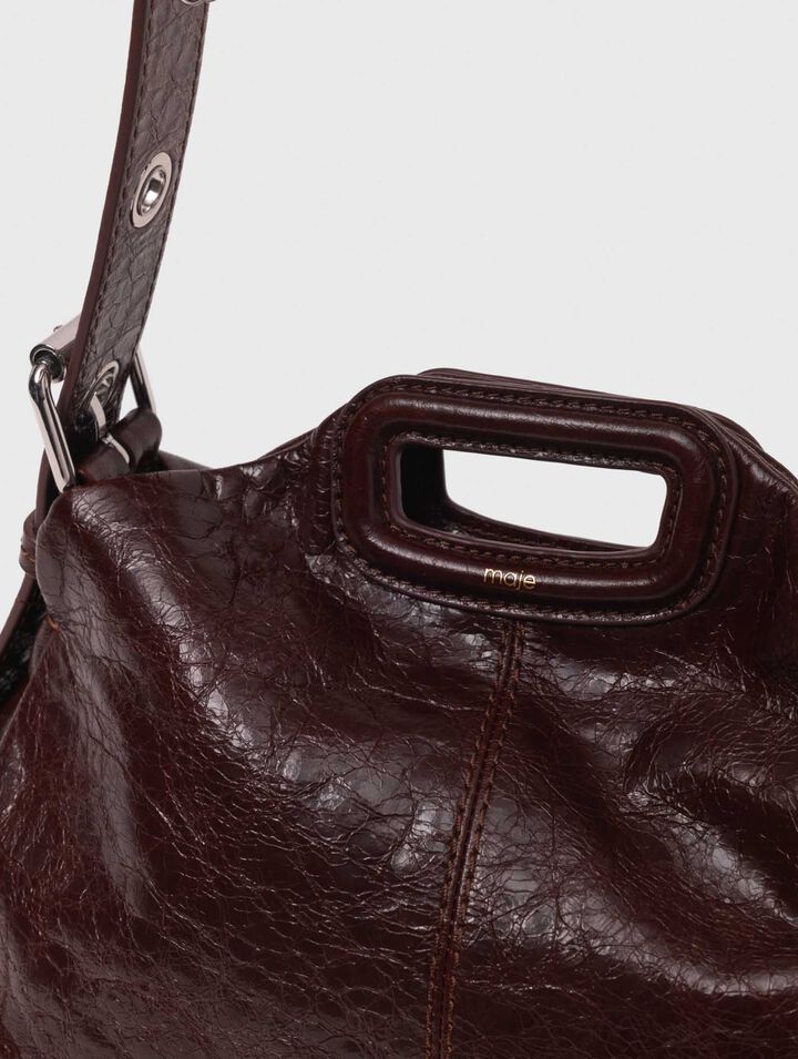 Borsa Miss M in pelle craquelé