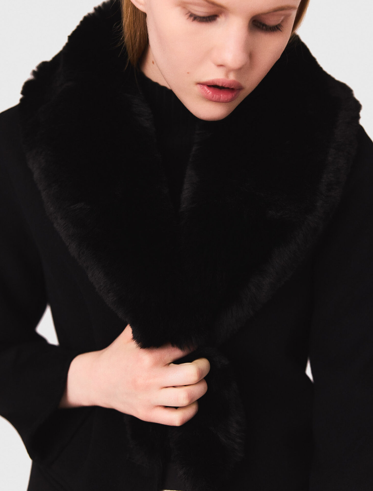 Cappotto double face medio lungo