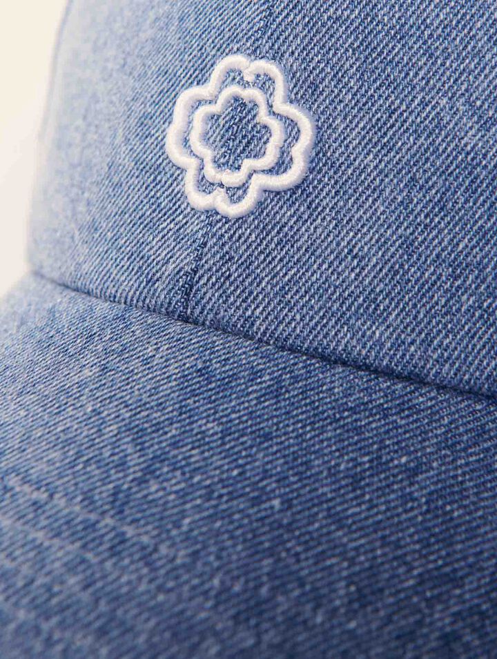 Cappellino in denim