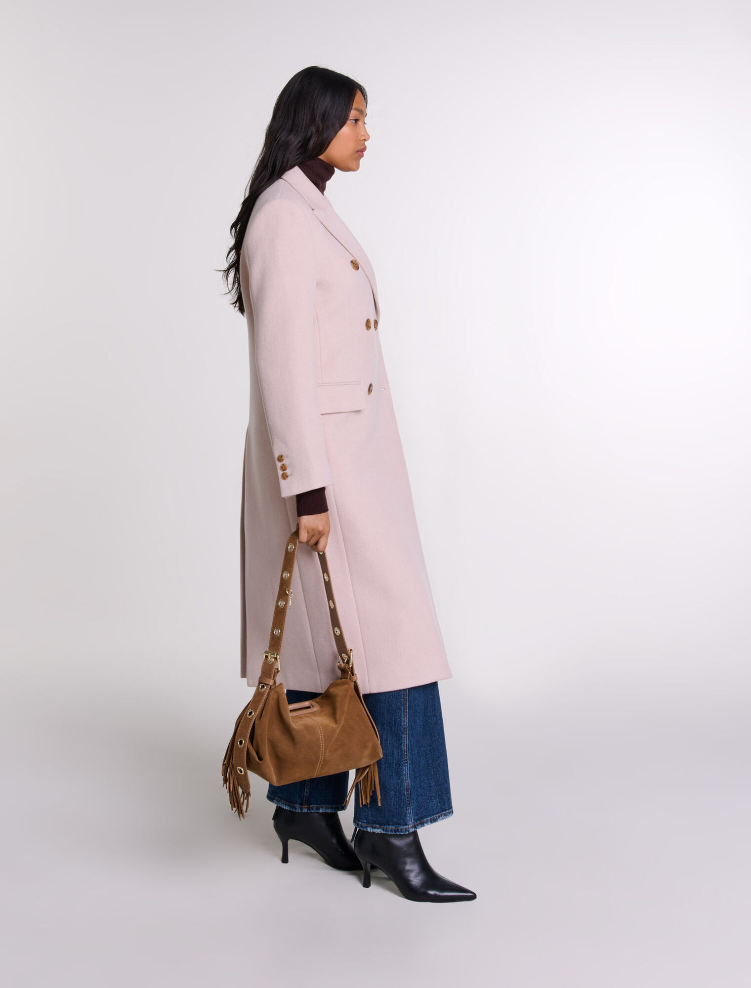 Cappotto lungo con fodera