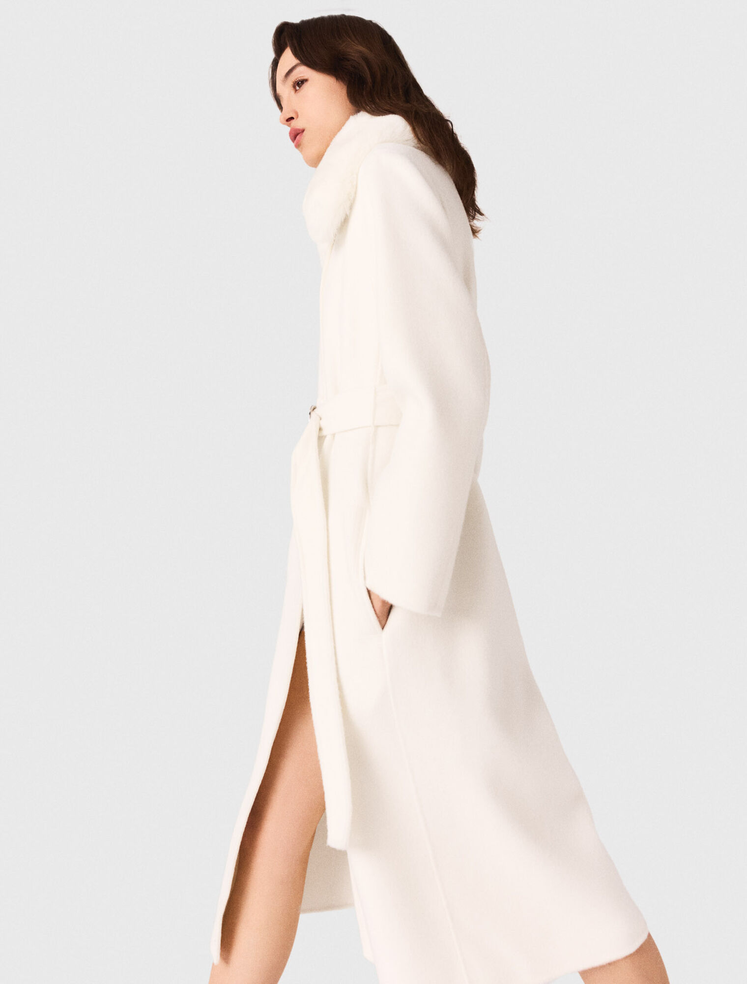 Cappotto lungo double face