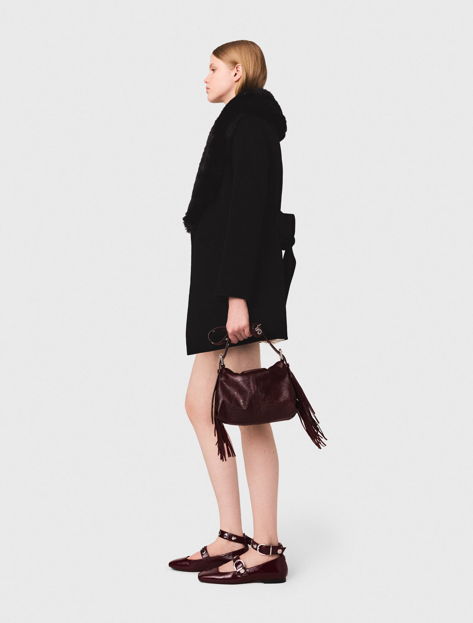 Cappotto double face medio lungo