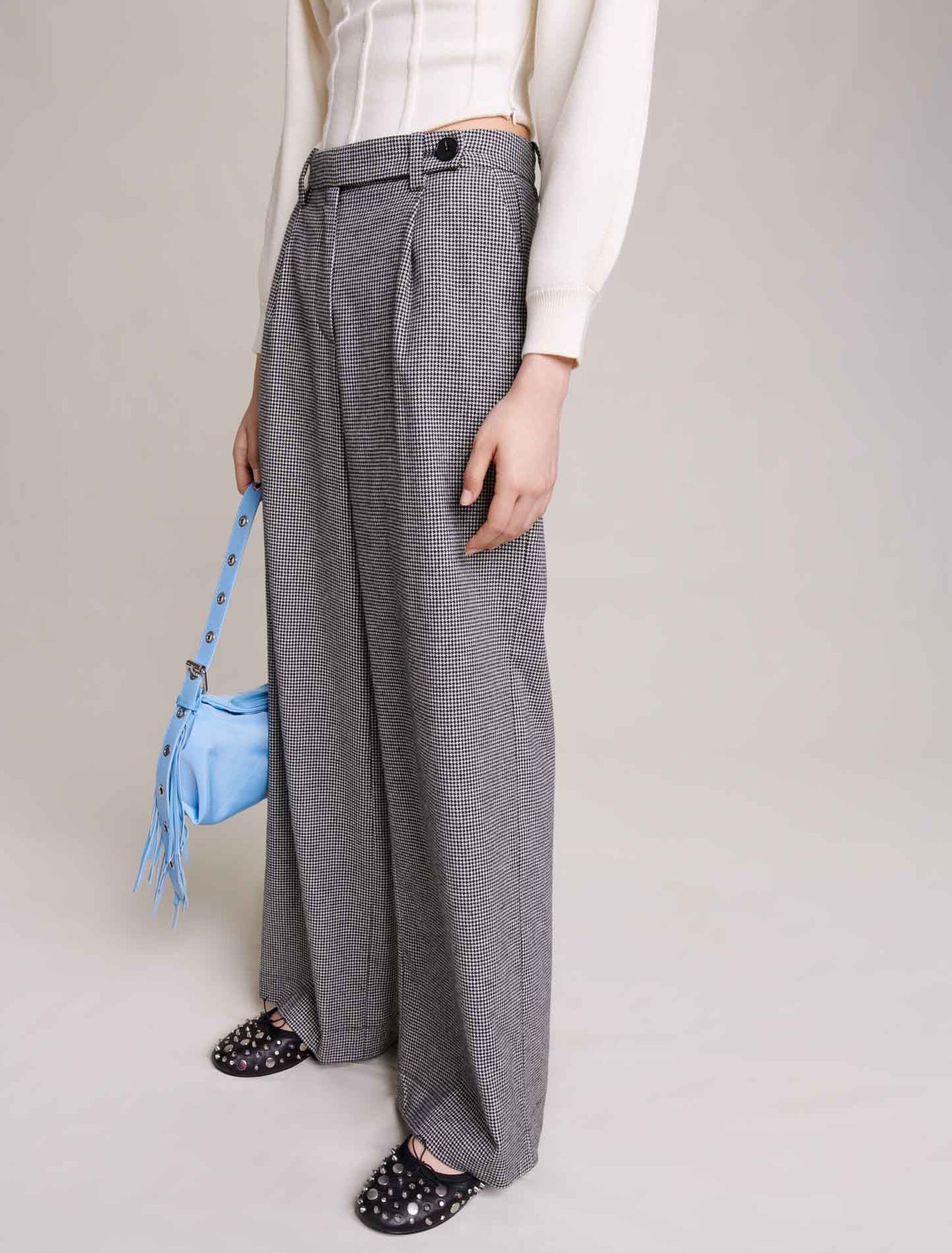 Pantaloni sartoriali larghi