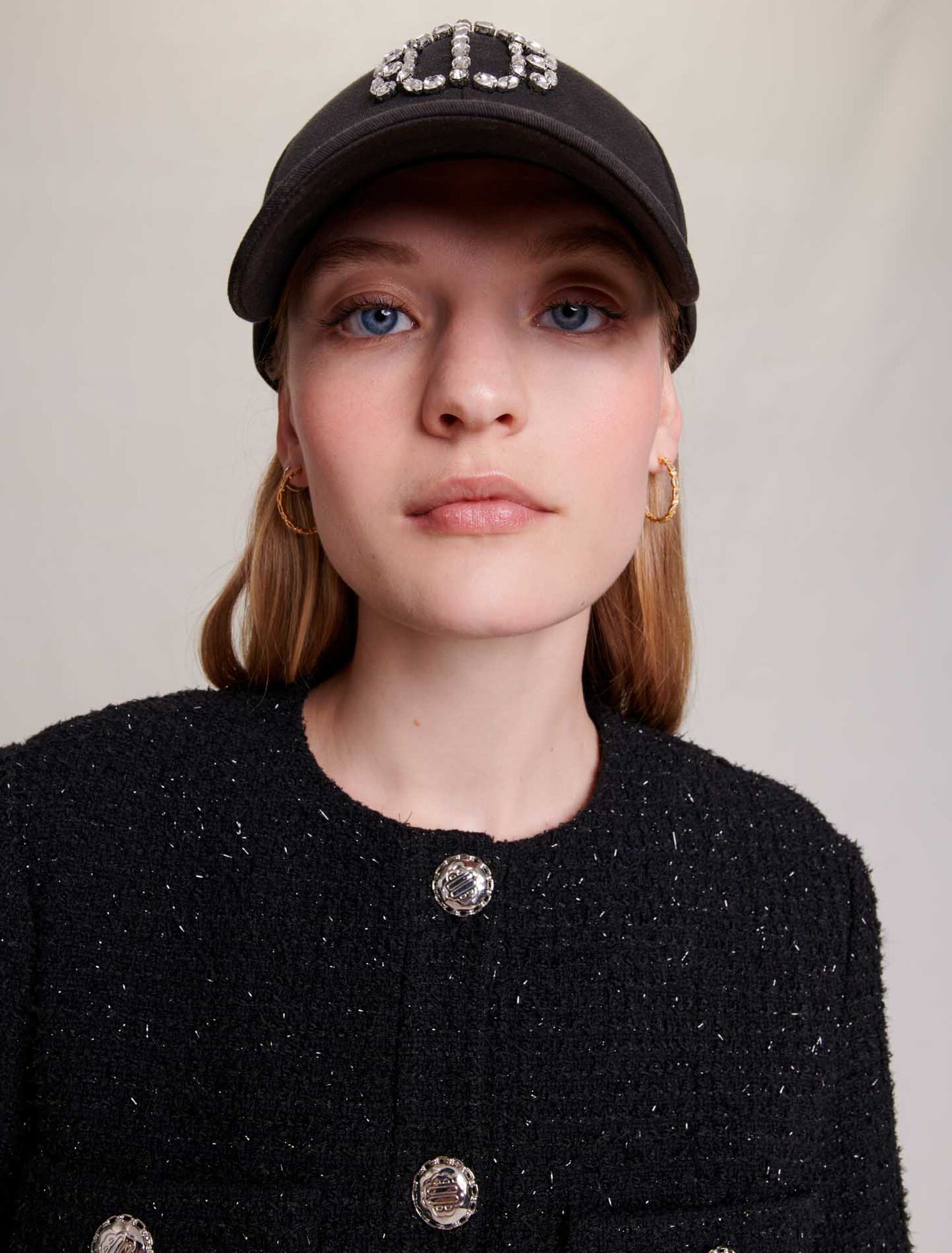 Abito corto in tweed