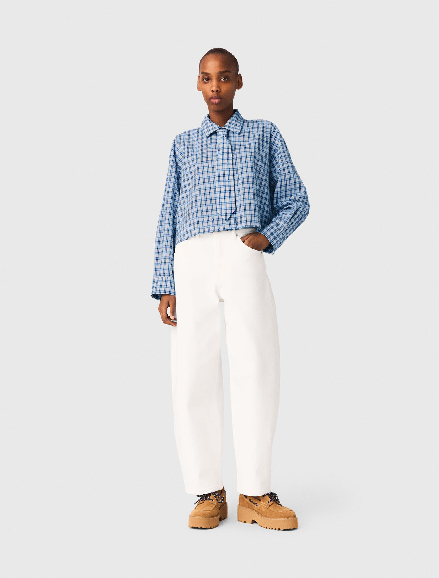 Camicia strass, cravatta rimovibile