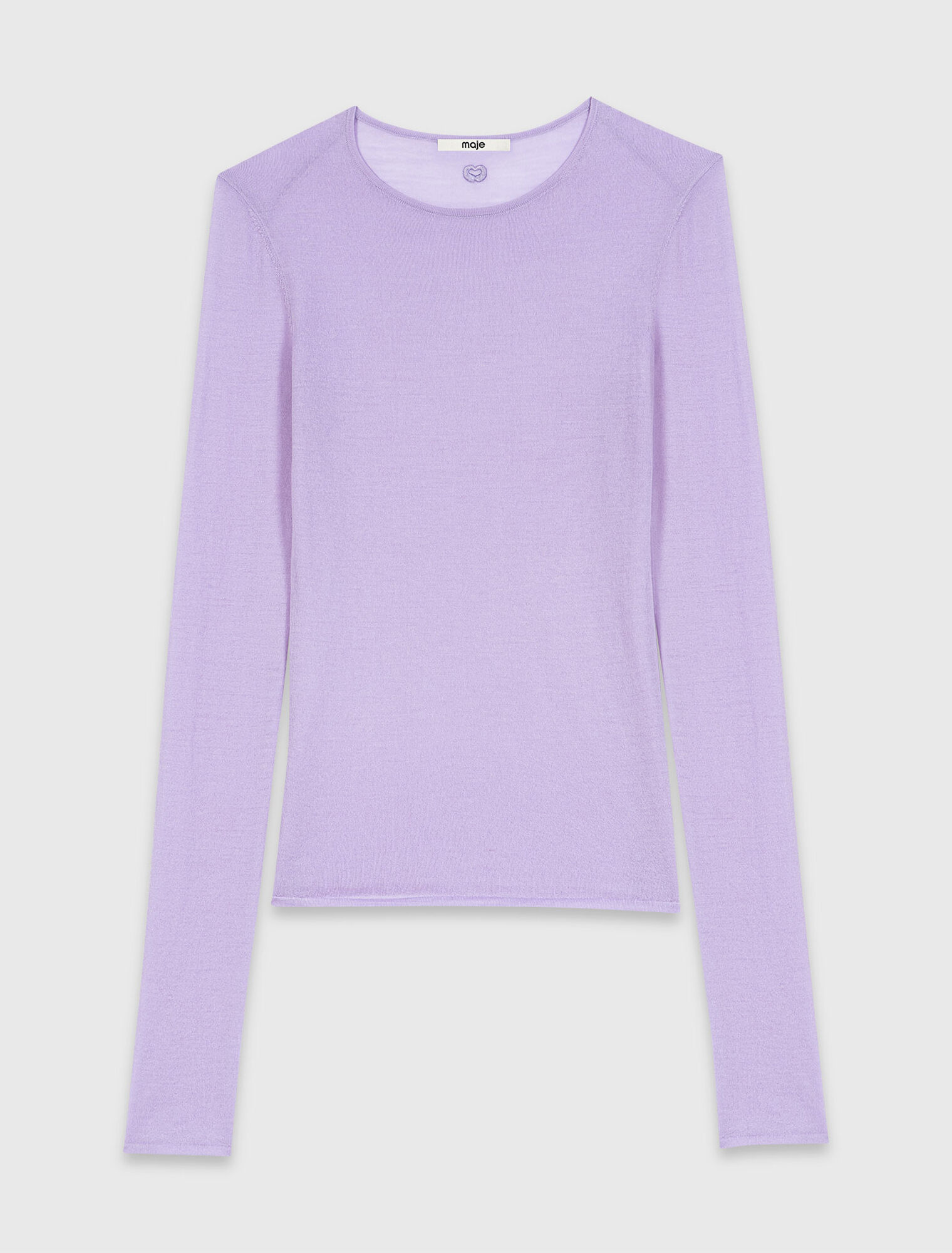 Pullover girocollo seconda pelle