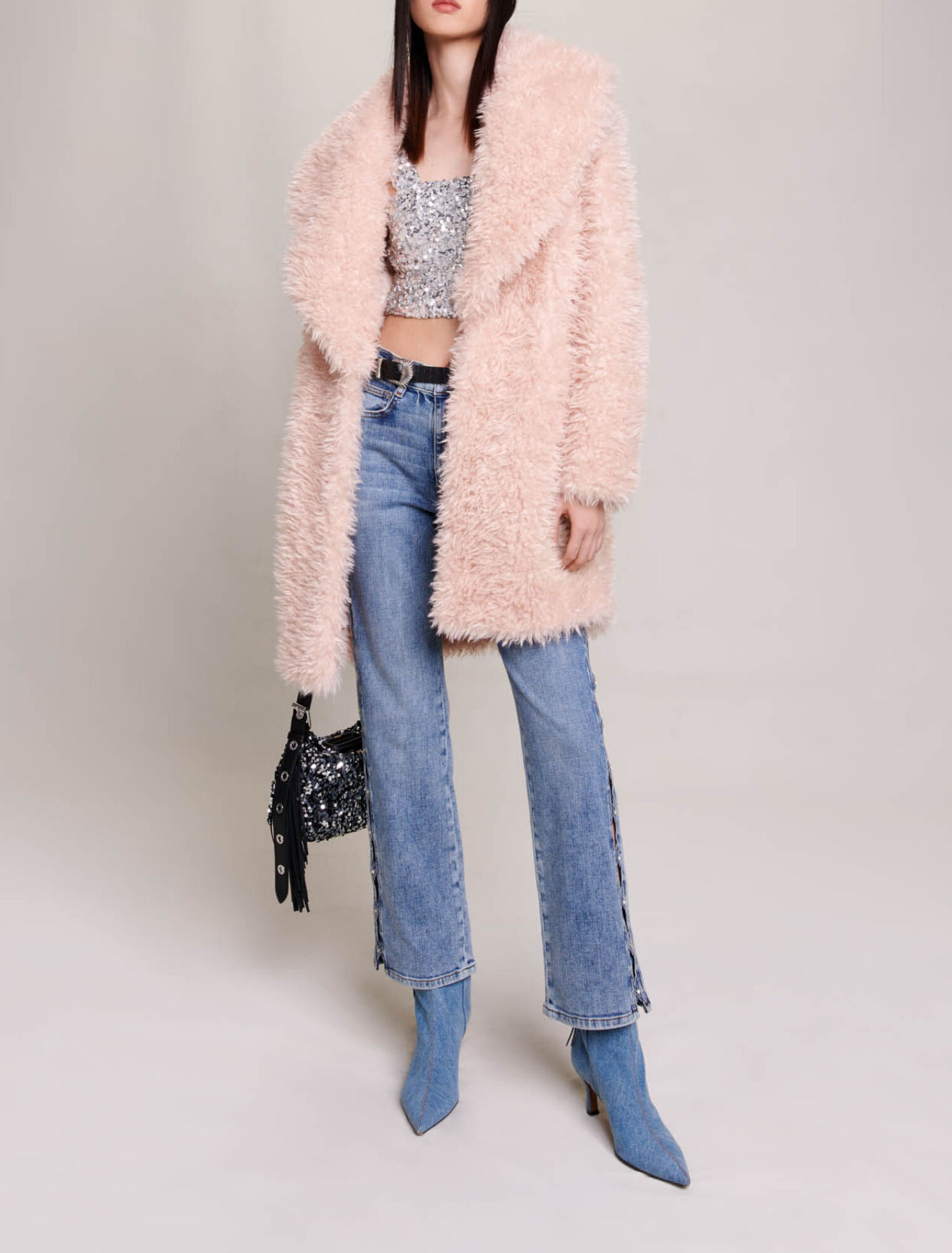 Cappotto in ecopelliccia