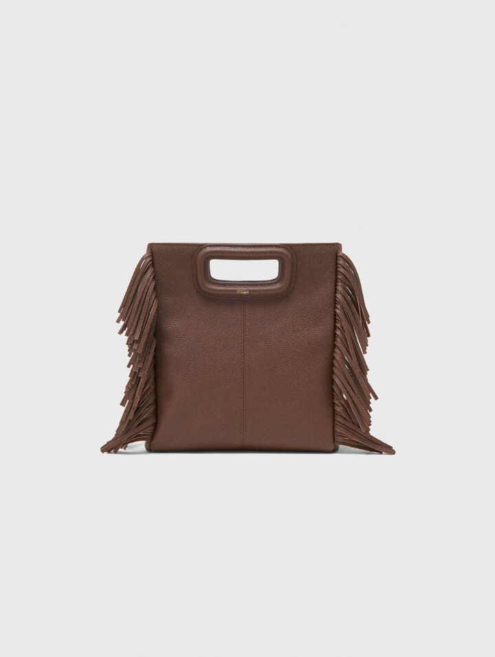 Borsa M in pelle martellata