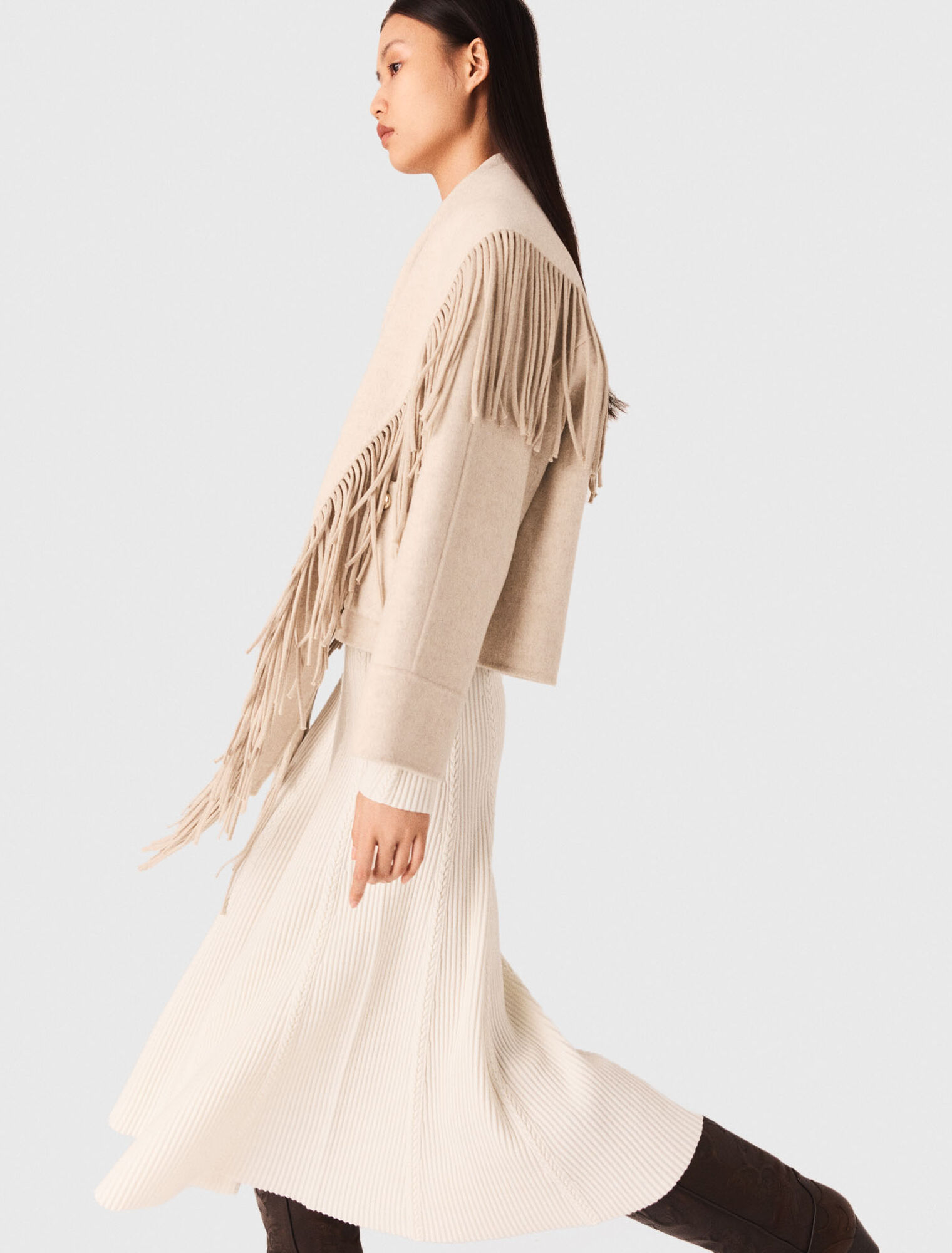 Cappotto corto in lana
