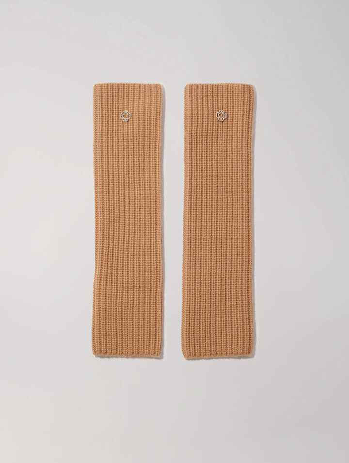 Guanti senza dita lana e cashmere