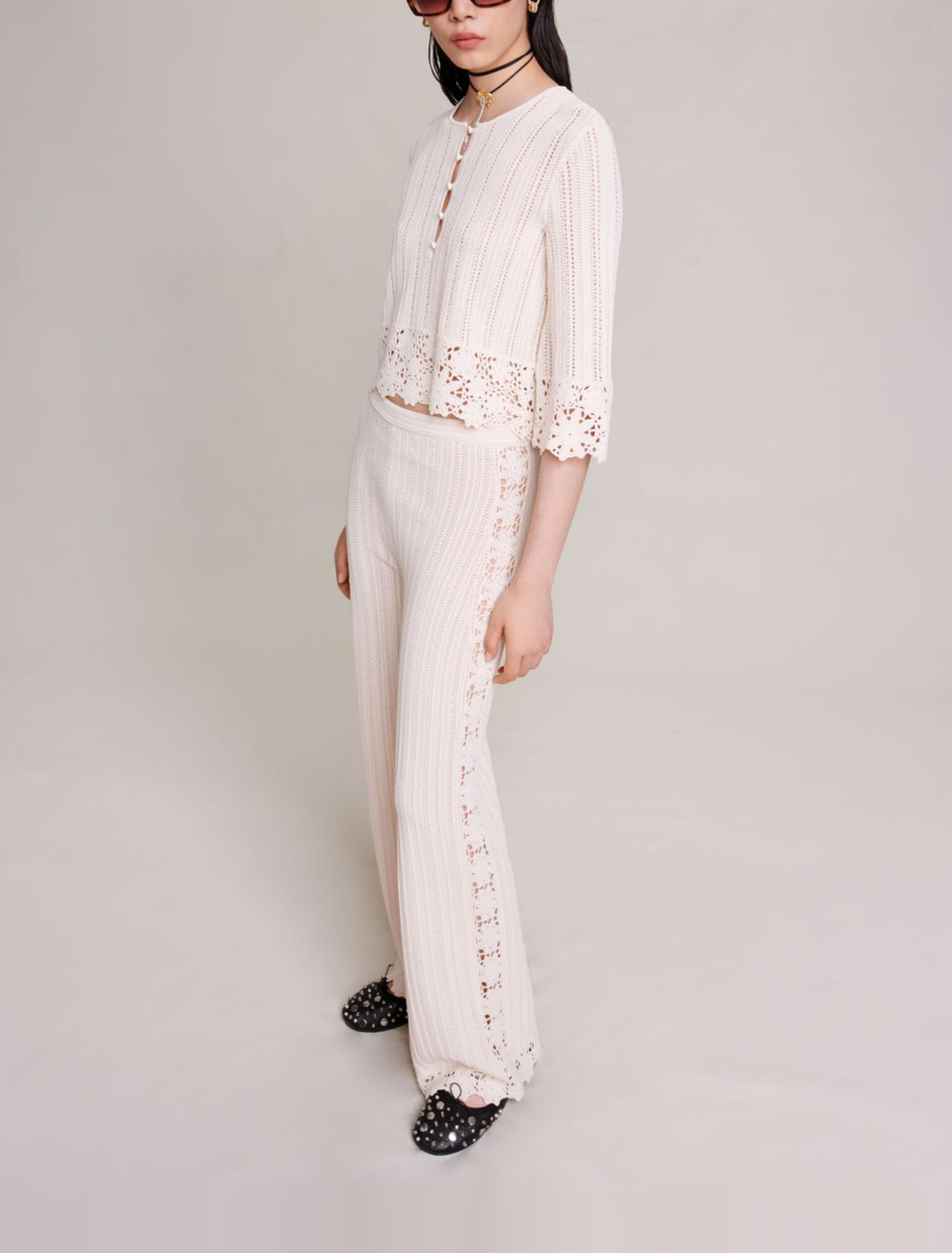 Pantaloni in maglia