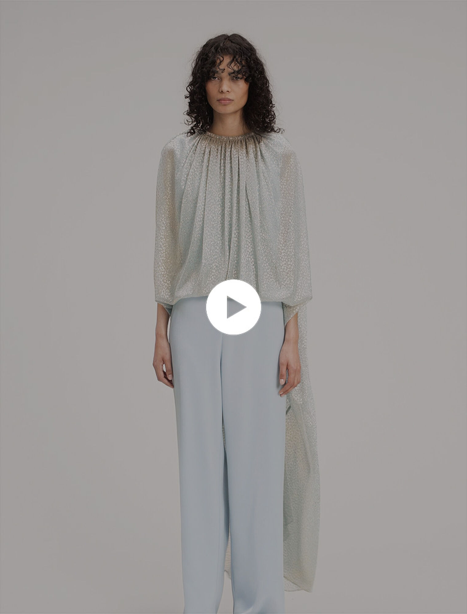 Tuta jumpsuit in lurex 2 in 1