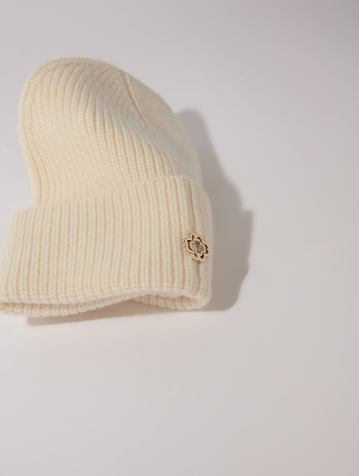 Berretto in lana e cashmere