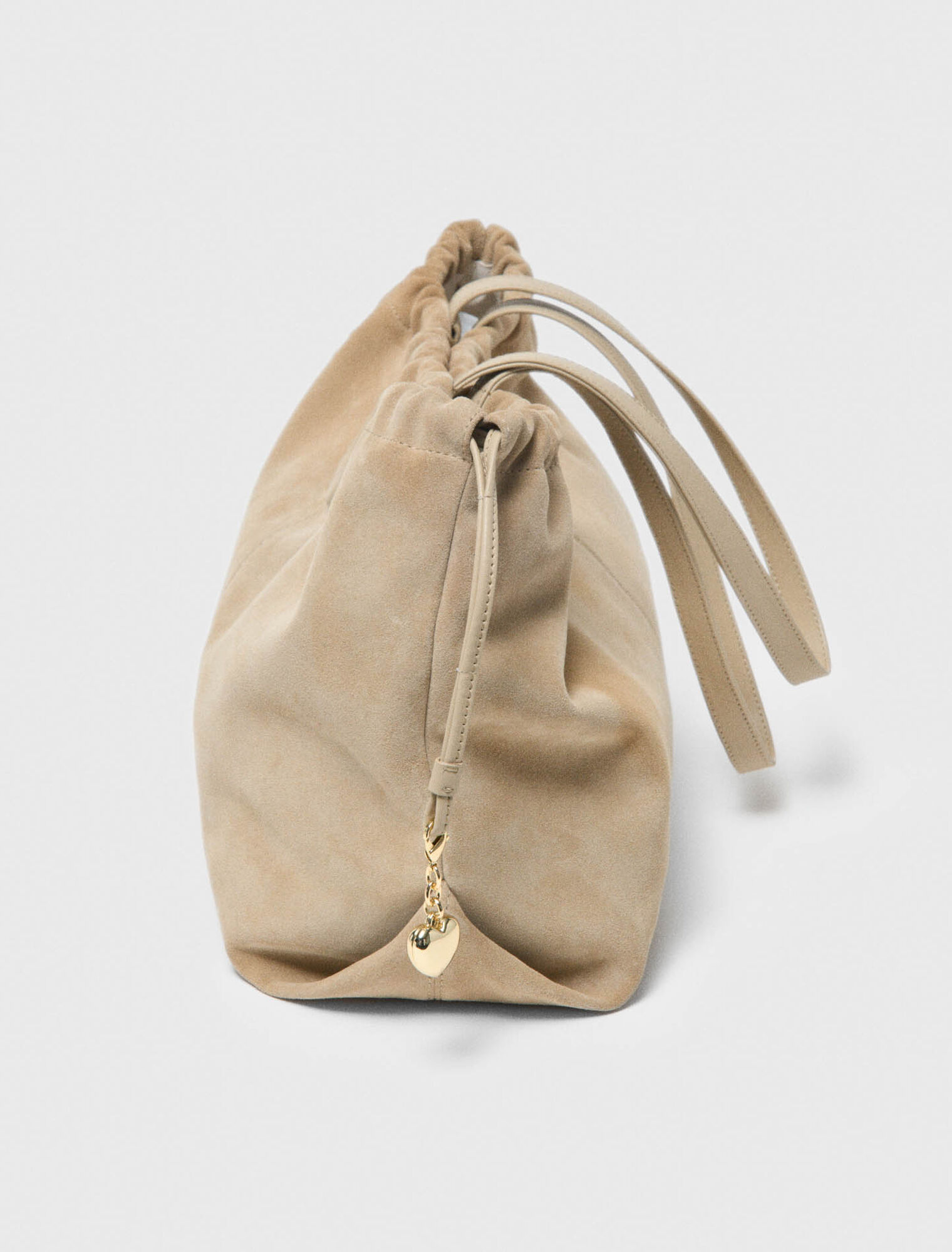 Tote bag Milpli in camoscio