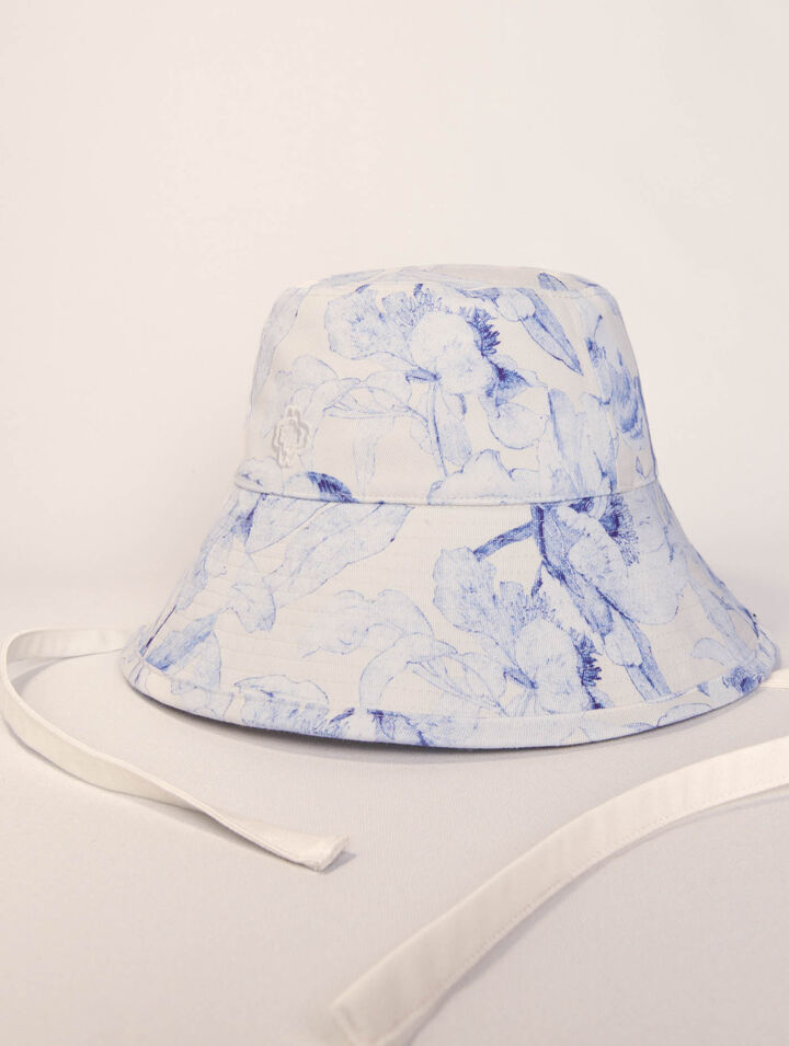 Bucket Hat lungo tema Acquerello
