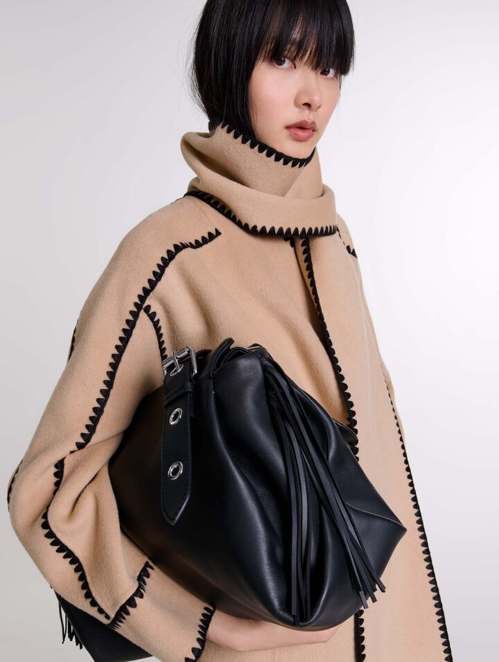 Cappotto bicolor double face
