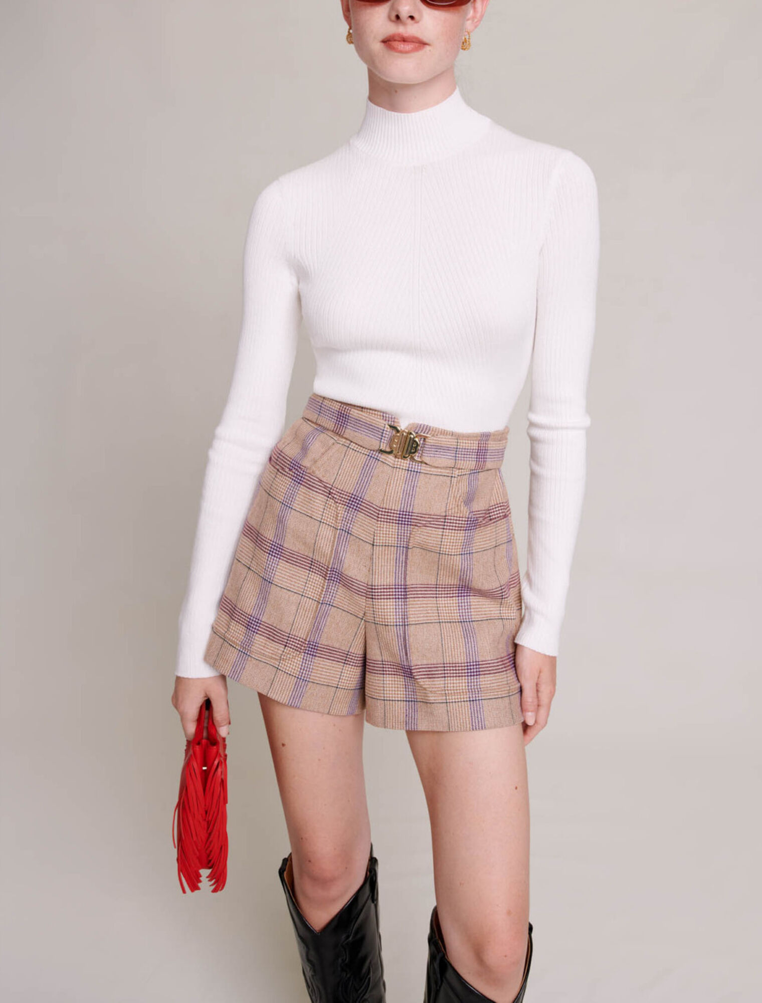 Pantaloncini strutturati