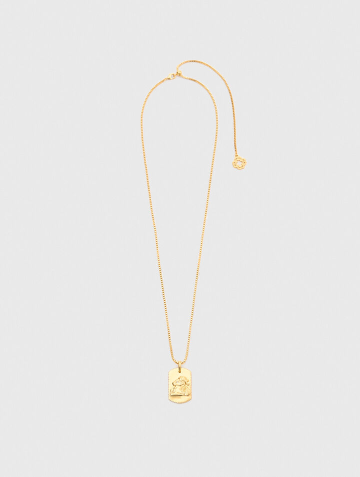 Collana con segno zodiacale