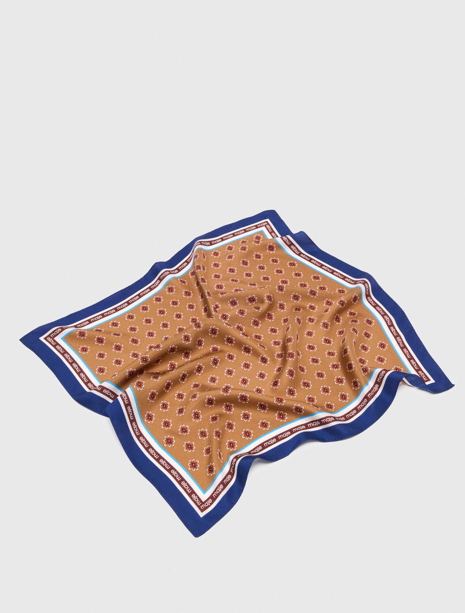 Bandana con stampa floreale