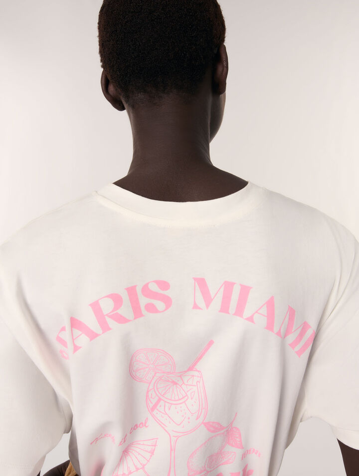 T-shirt con stampa