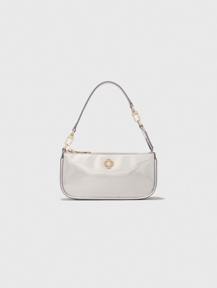 Sarah pochette in pelle specchiata