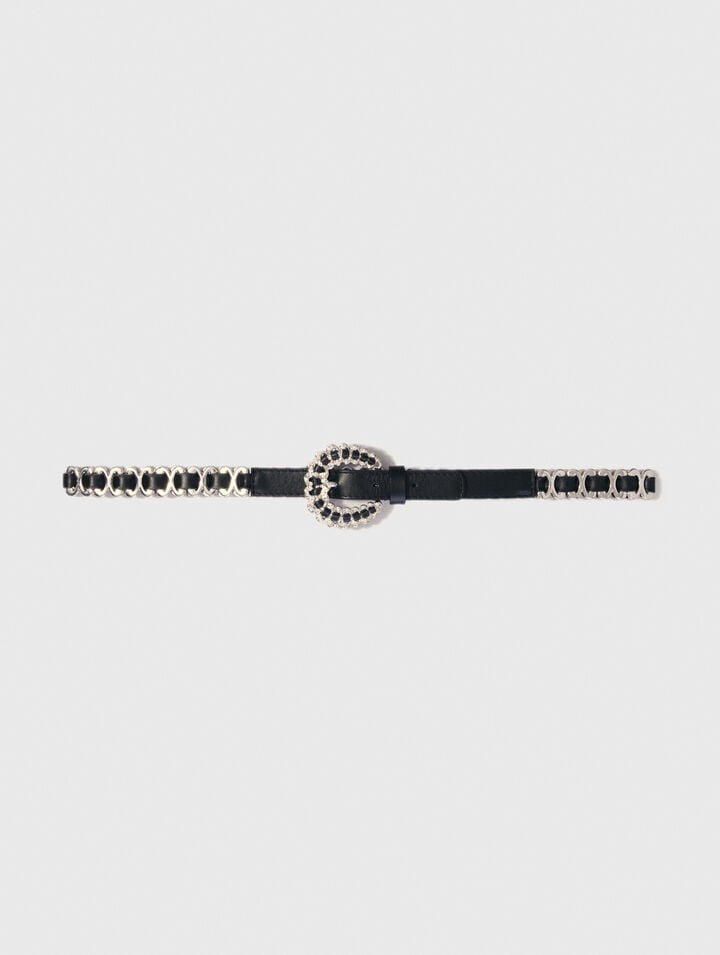 Cintura misto catena fibbia bijoux