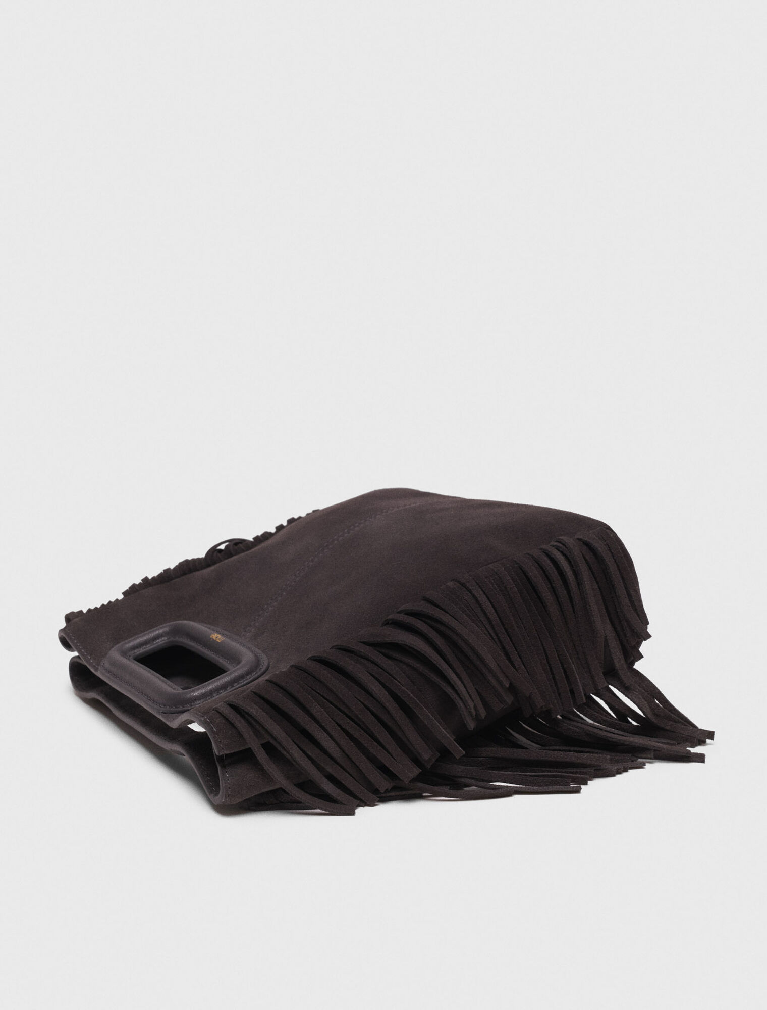 Borsa M in pelle scamosciata