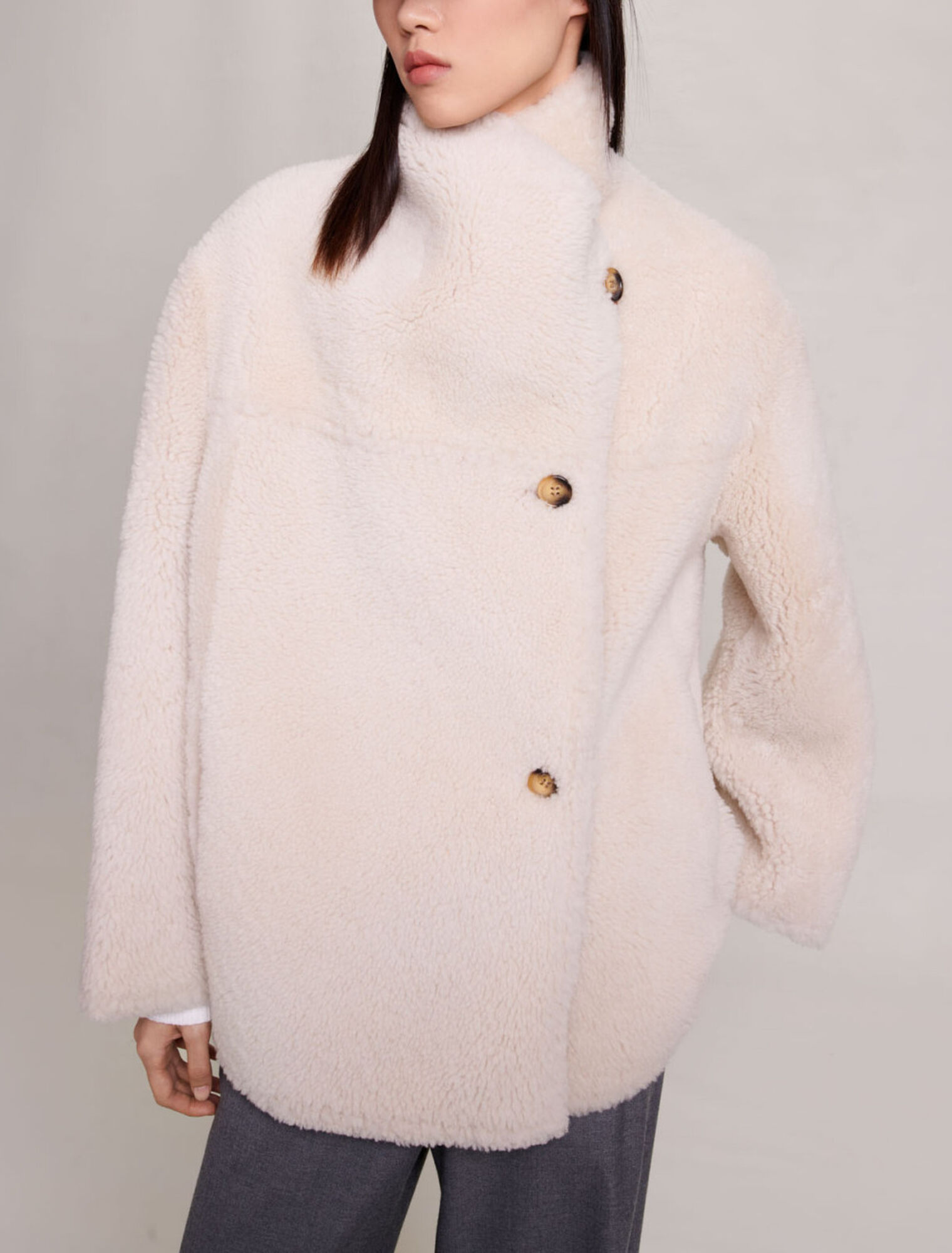 Cappotto corto reversibile