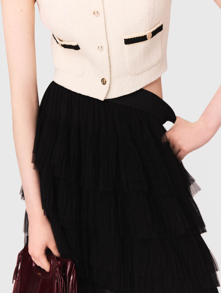 Gonna midi in tulle