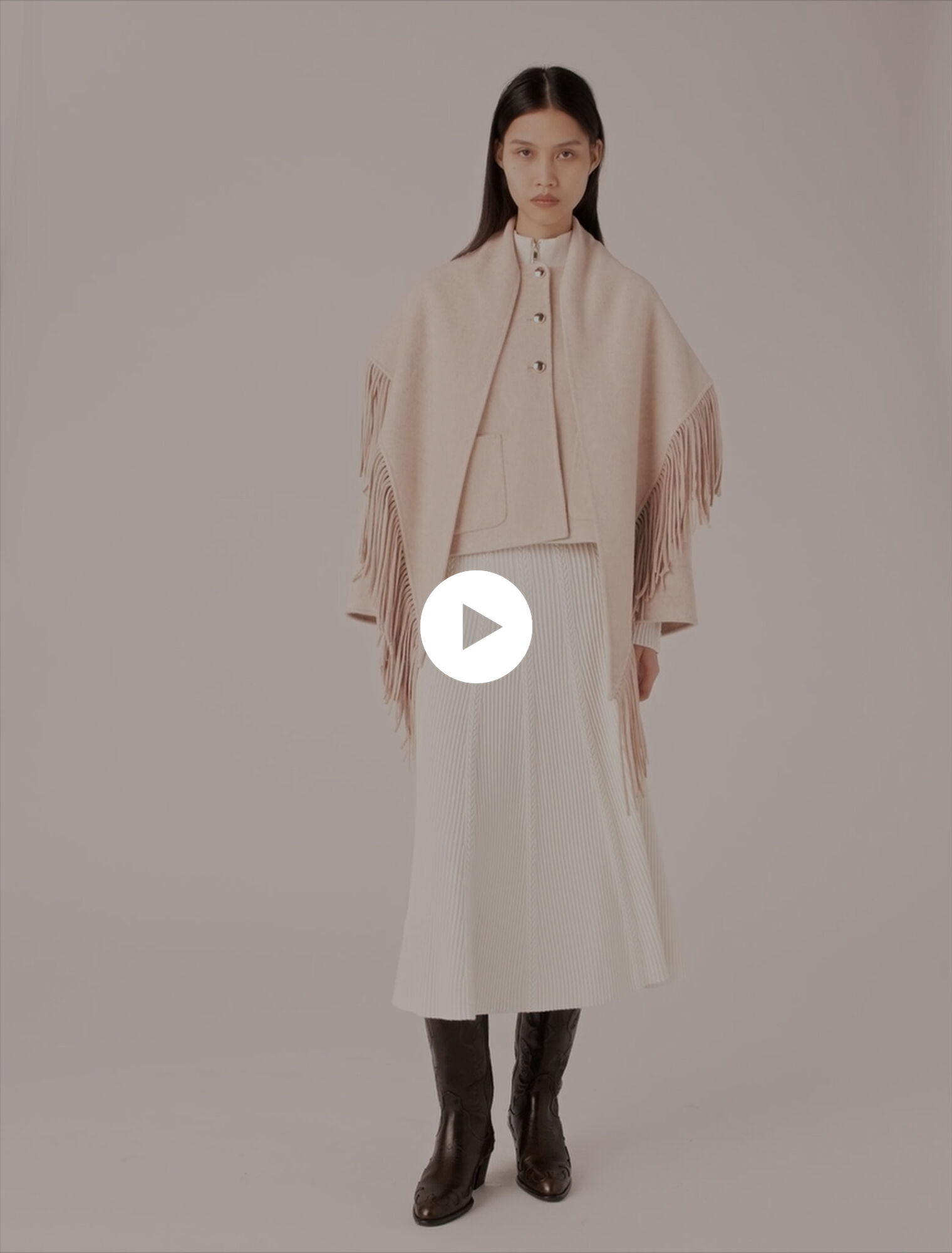 Cappotto corto in lana