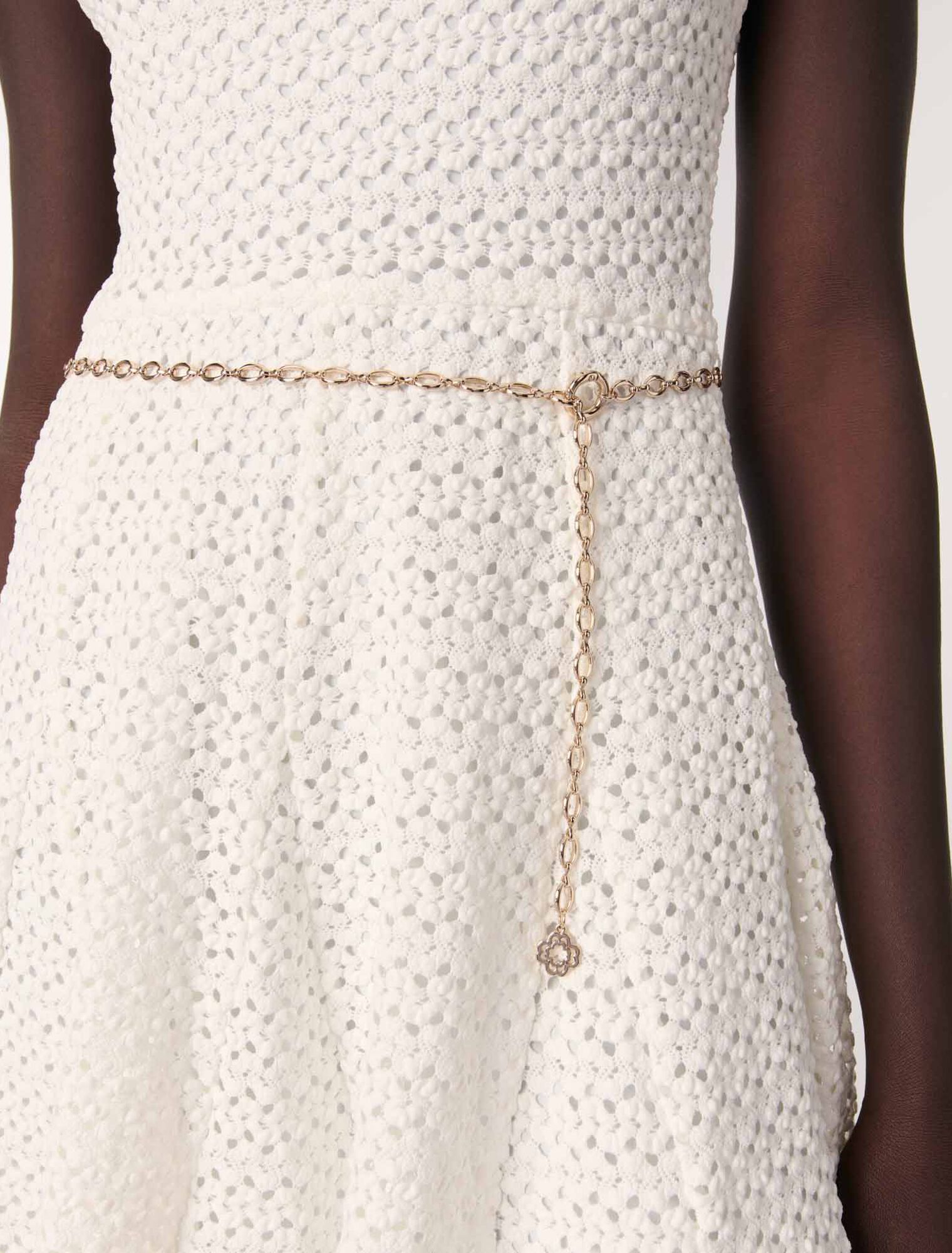 Abito corto in crochet