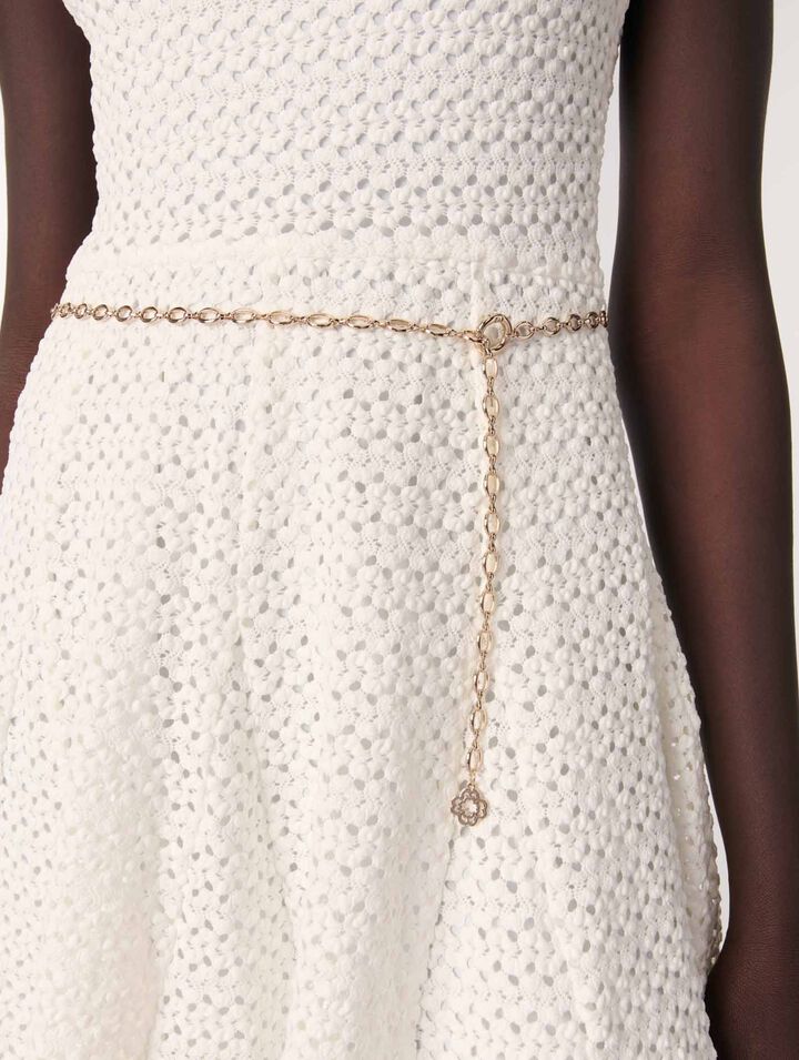 Abito corto in crochet