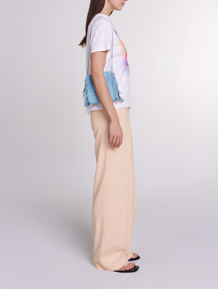 T-shirt con stampa Paradisio