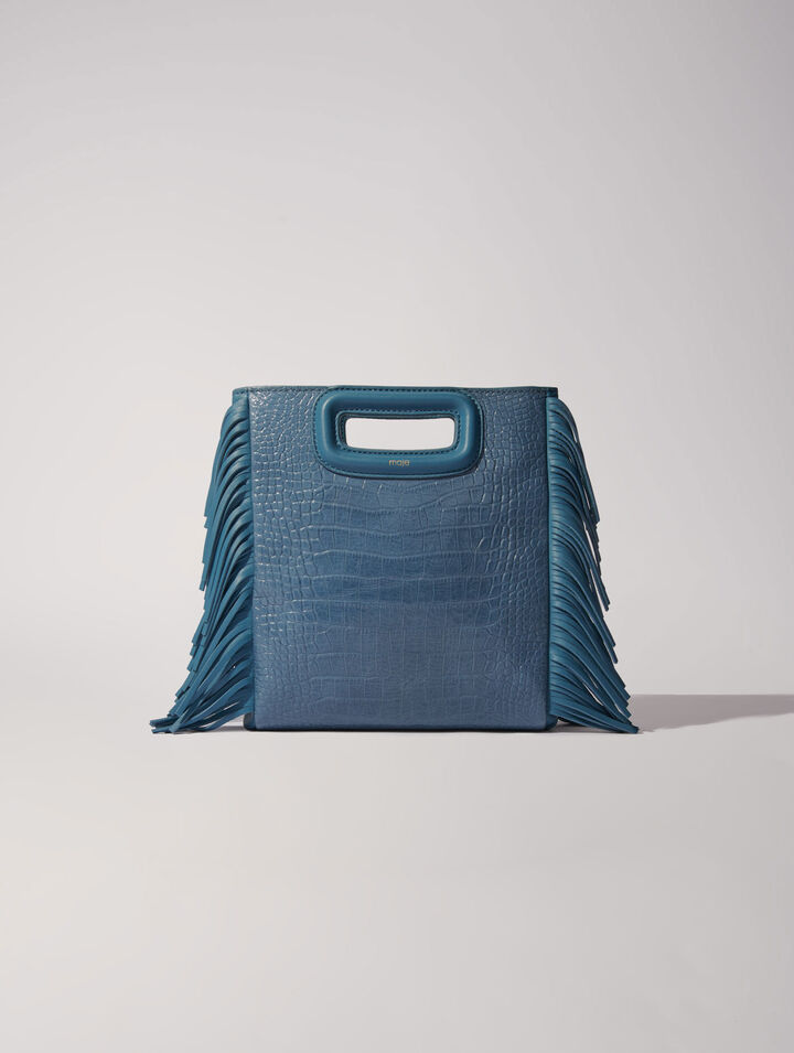 Borsa M in pelle coccodrillo