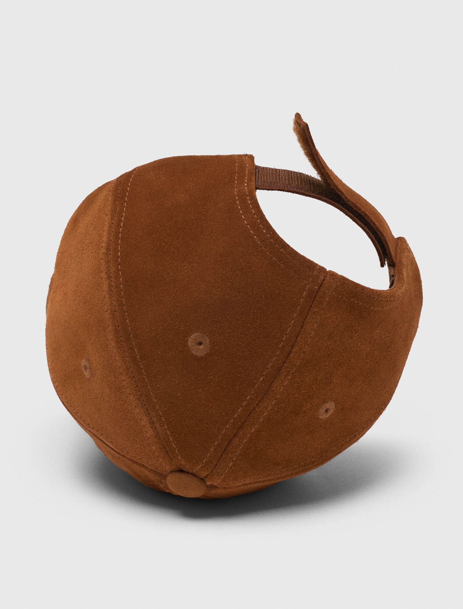 Cappellino in suede