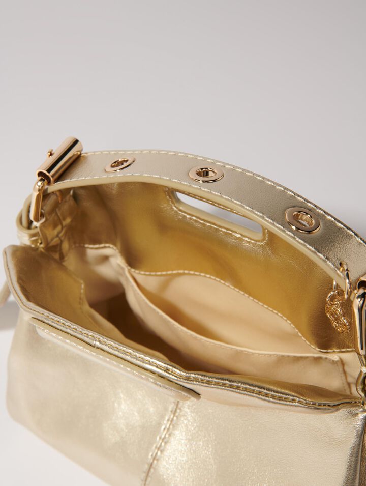 Borsa Miss M mini in pelle metal