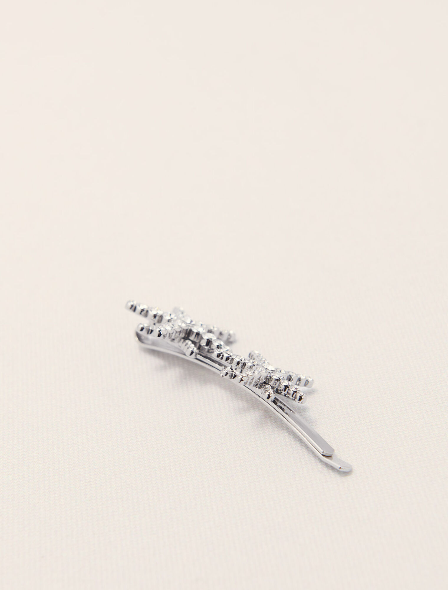 Fermaglio con stelle di strass
