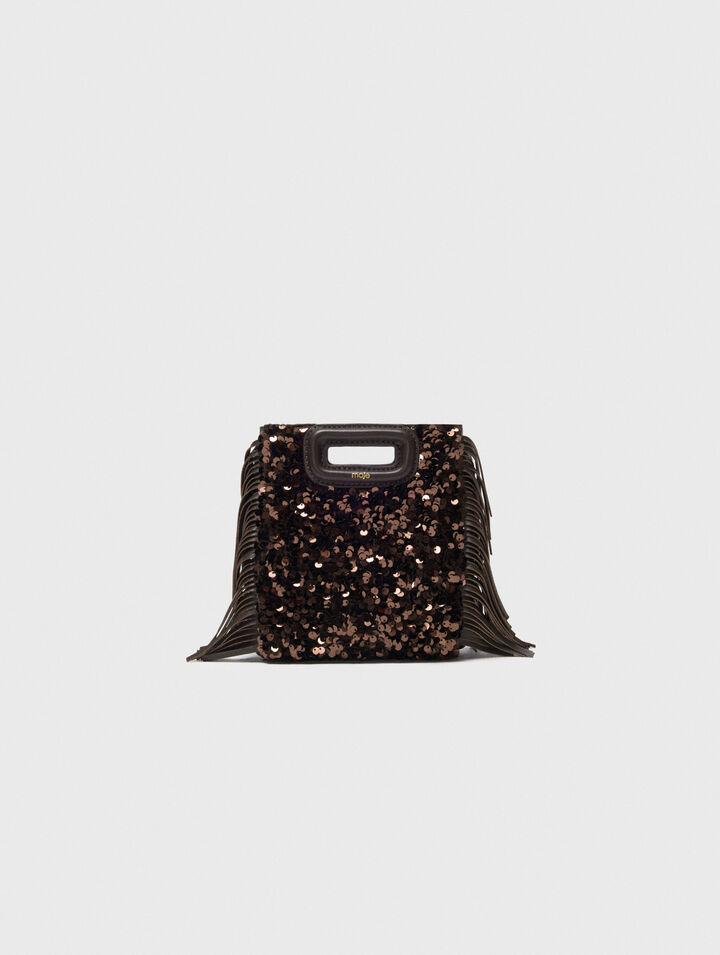 Mini-bag M con lustrini