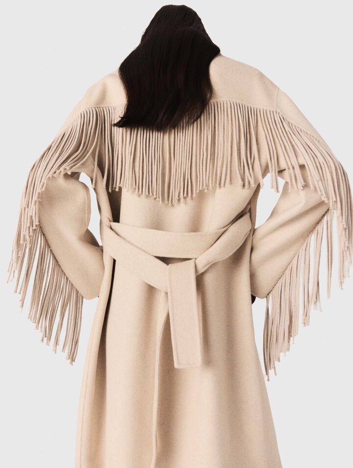 Cappotto lungo in lana