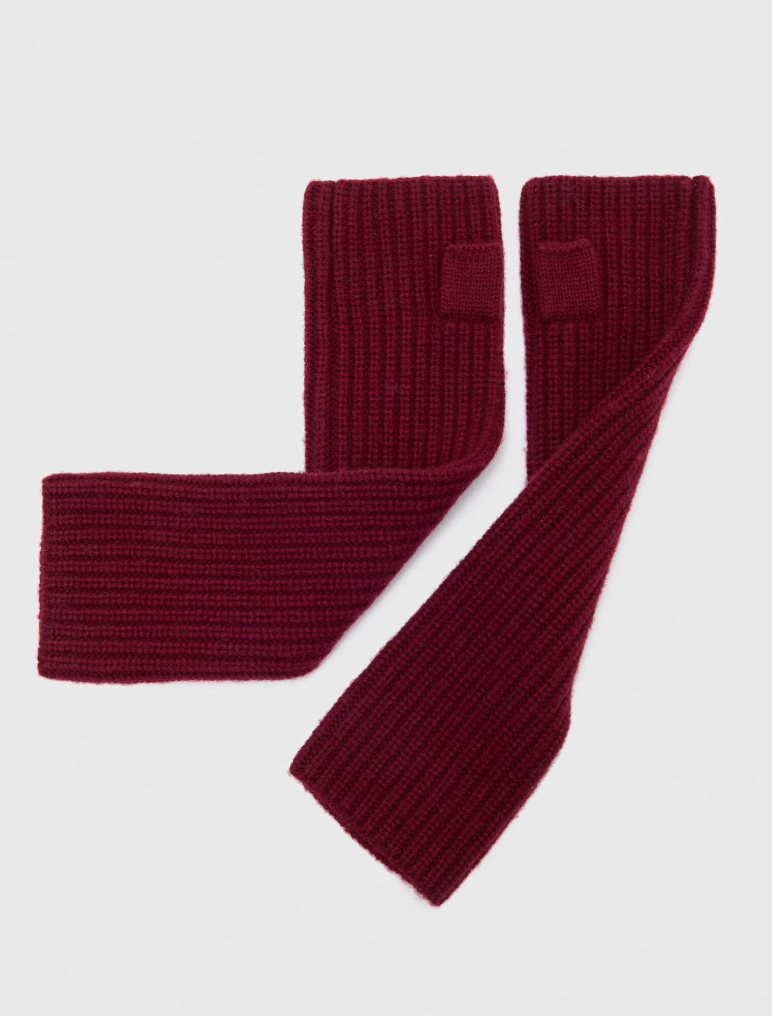 Guanti senza dita lana e cashmere