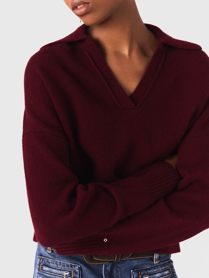 Maglione in misto lana