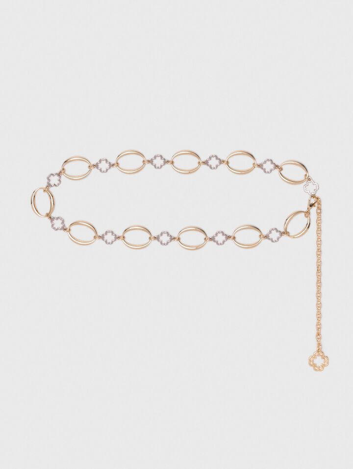 Cintura gioiello maglie Clover