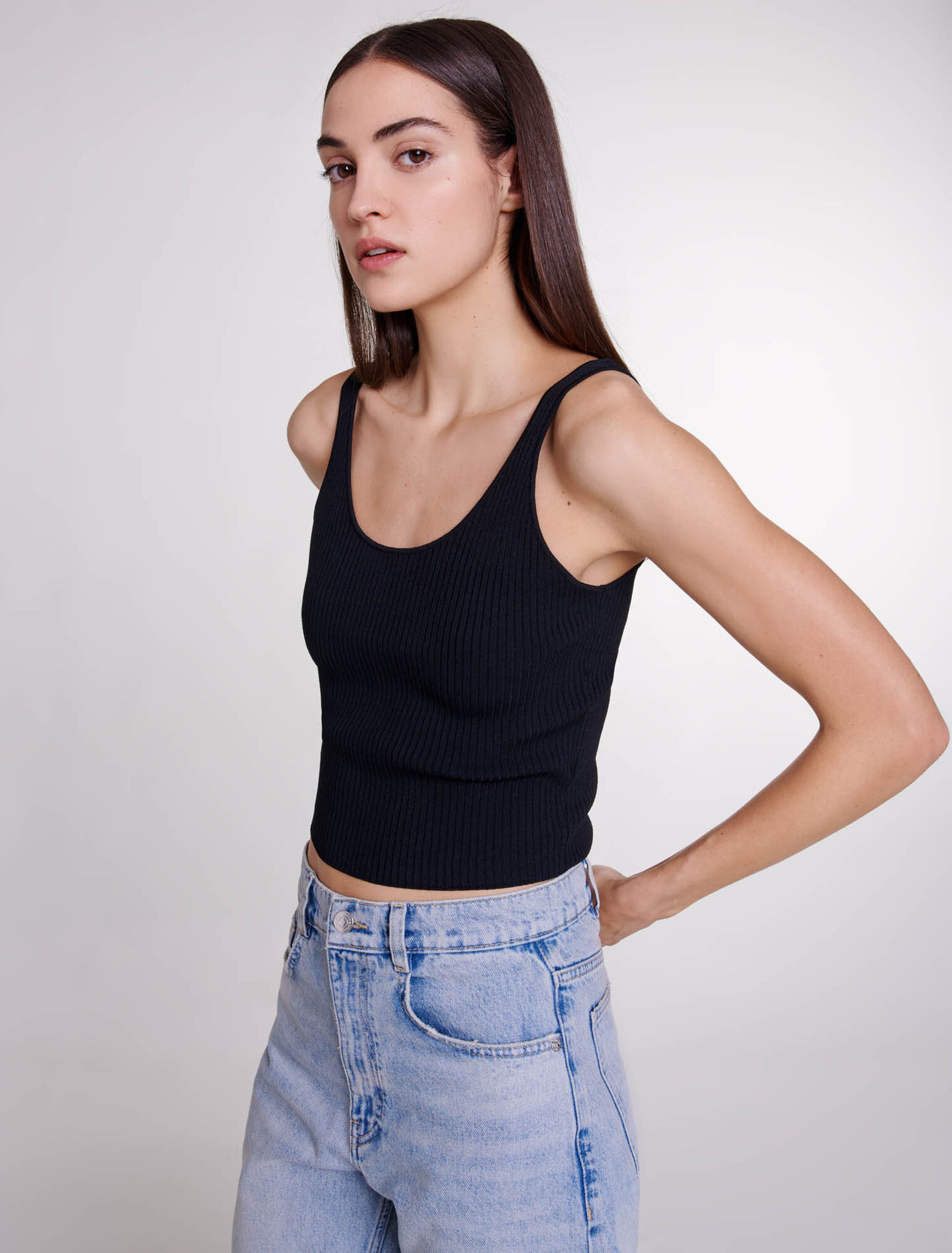 Twinset in maglia elasticizzata