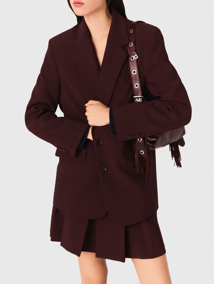 Giacca da tailleur con cintura