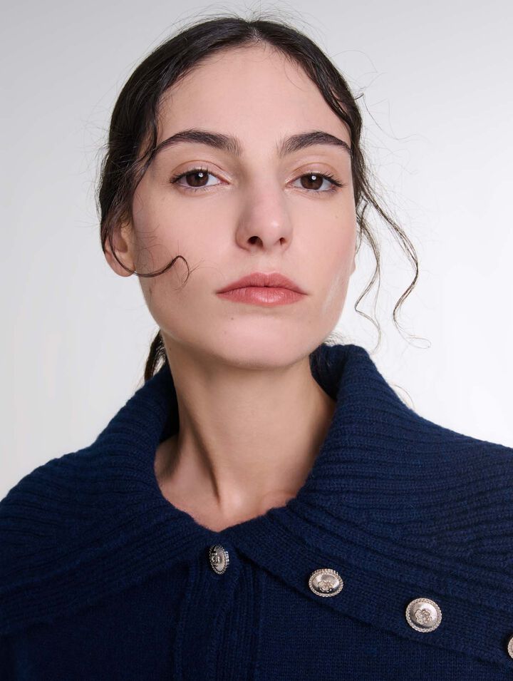 Cardigan in misto lana