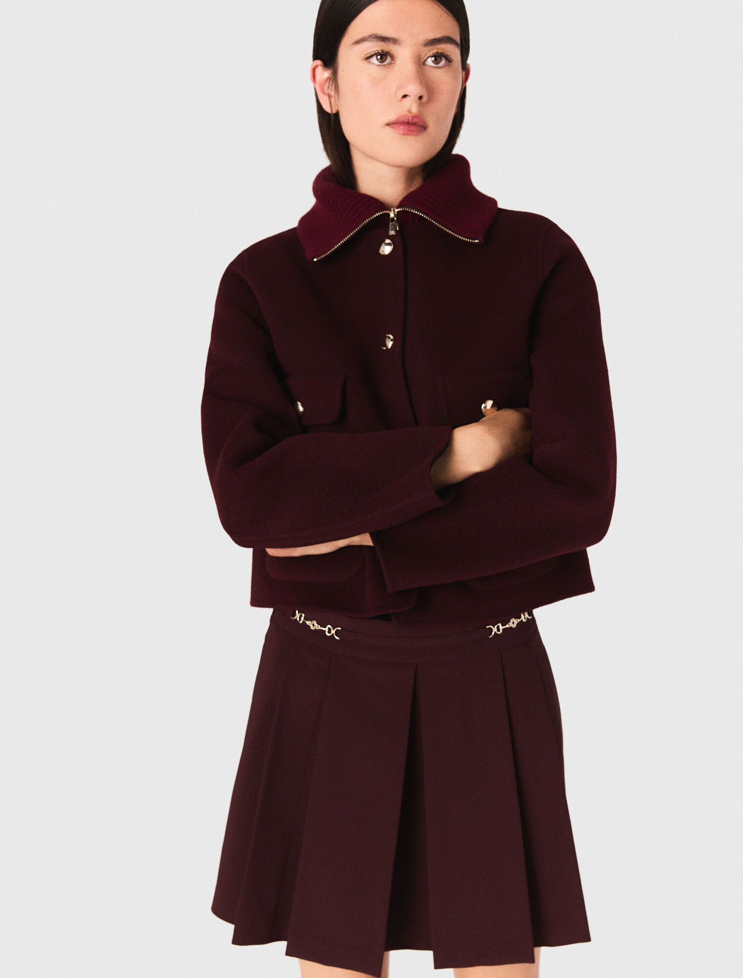 Giacca double face reversibile