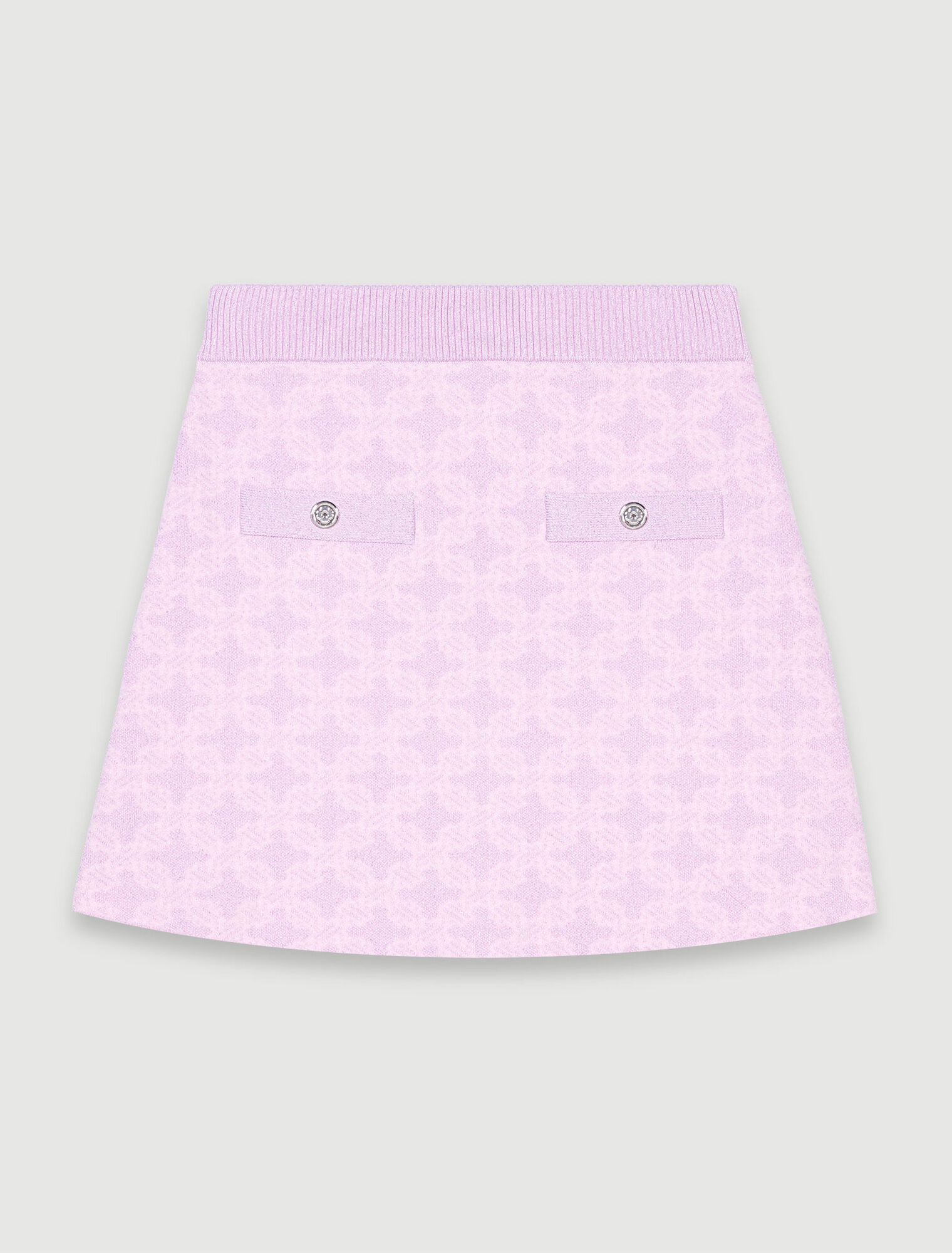 Gonna in maglia jacquard